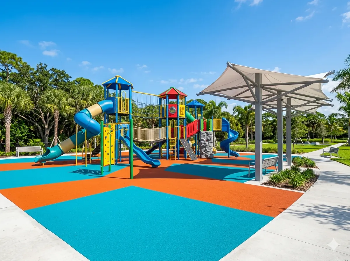 Playgrounds & Amenities
